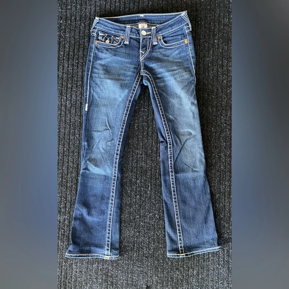 True Religion Designer jeans BECKY Big T -size 26 - Picture 9 of 13